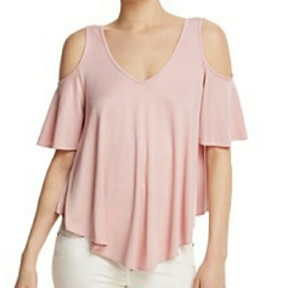 Tahari Shakira knit cold shoulder top a49 - Picture 8 of 8